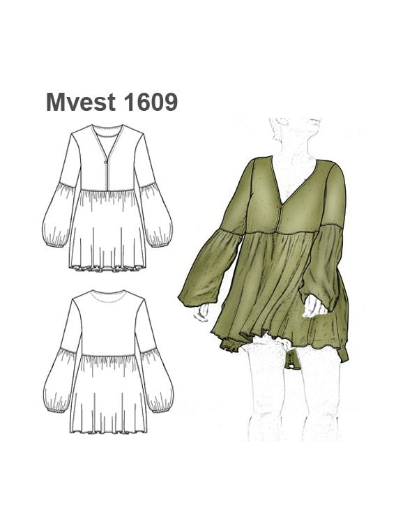 VESTIDO CAMPESINO MUJER 1609