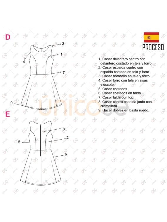 VESTIDO SOLERA MUJER 2116