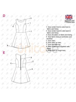 VESTIDO SOLERA MUJER 2116