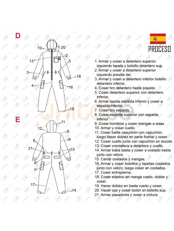 DISFRAZ PERSONAJE DE SERIE 2105