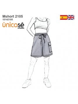 SHORT OVERSIZE MUJER 2105