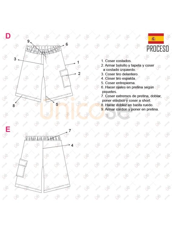 SHORT OVERSIZE MUJER 2105