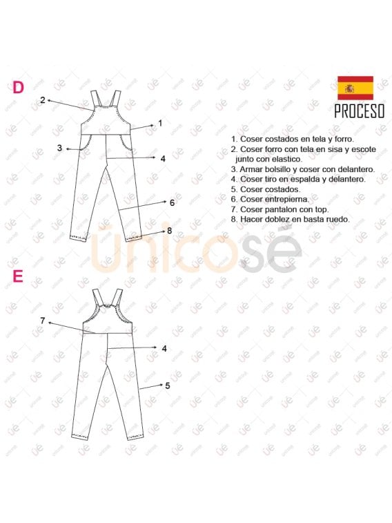 ENTERITO JARDINERA NIÑA 2104