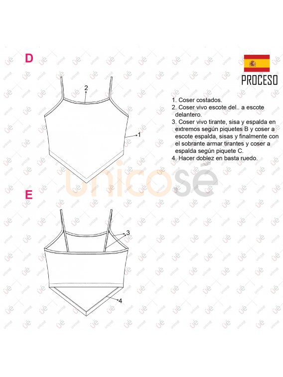 TOP PAÑUELO MUJER 2103