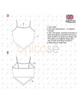 TOP PAÑUELO MUJER 2103