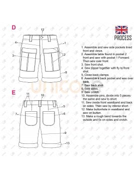 SHORT CARGO HOMBRE 2102