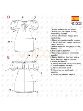 ENTERITO CORTO MUJER 2109
