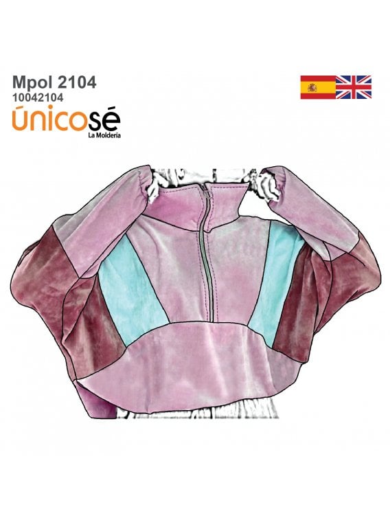 POLERON OVERSIZE MUJER 2104
