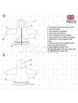 CHAQUETA CANGURO NIÑA 2102