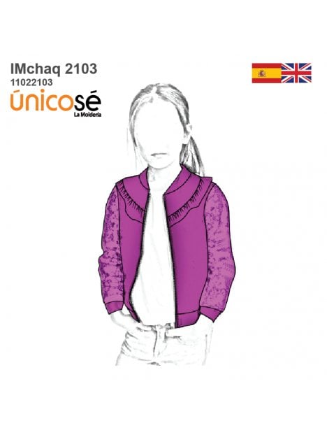 CHAQUETA BOMBER NIÑA 2103