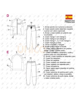 DISFRAZ BUZO SERIE 2106