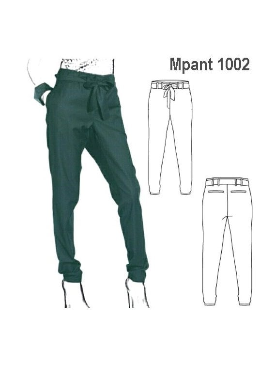 MOLDE: PANTALON BABUCHA MUJER 1002