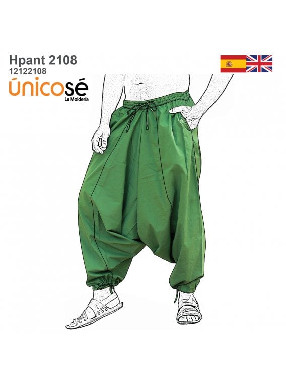 PANTALON HAREM HOMBRE 2108