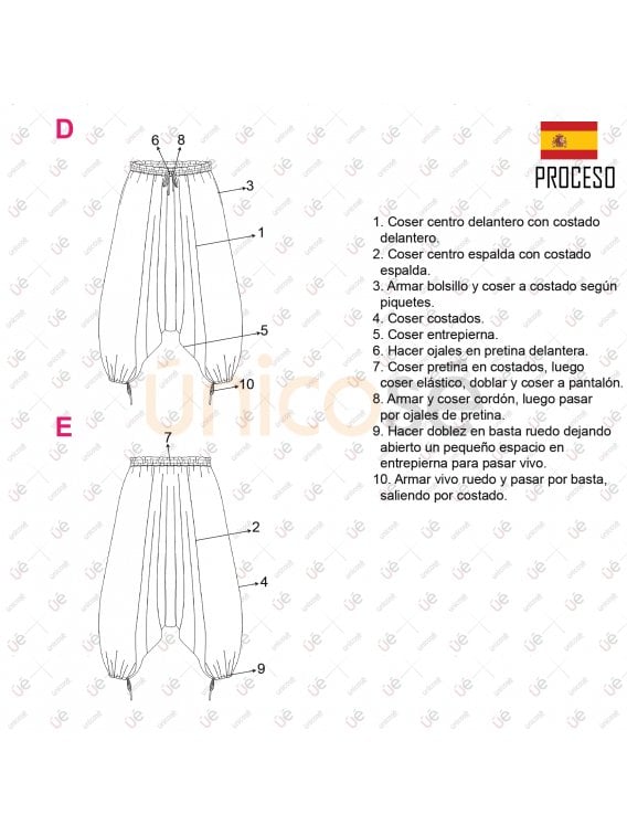 PANTALON HAREM HOMBRE 2108