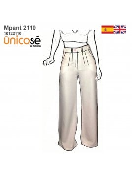 PANTALON PALAZZO MUJER 2110