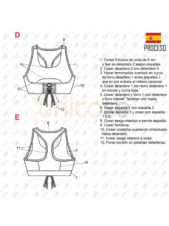 DEPORTE TOP SUJETADOR 2124
