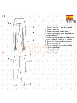 DEPORTE CALZA MUJER 2122