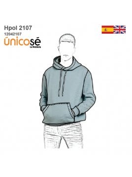 POLERON BASICO OVERSIZE HOMBRE 2107