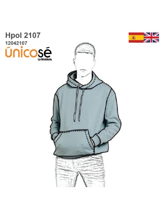 POLERON BASICO OVERSIZE HOMBRE 2107