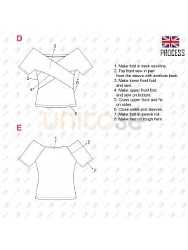 POLERA CON CRUCES MUJER 2104