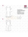 VESTIDO EVASE MUJER 2118