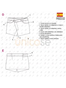 FALDA JEAN MUJER 2102