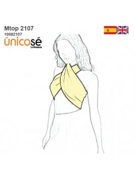 TOP CRUZADO MUJER 2107