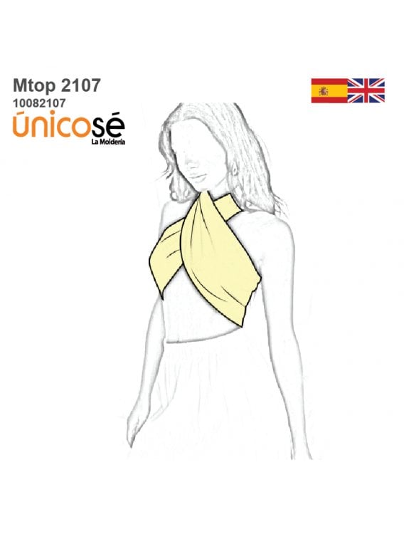TOP CRUZADO MUJER 2107