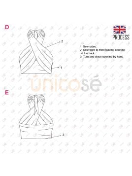 TOP CRUZADO MUJER 2107