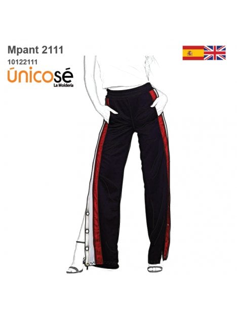 PANTALON CALZA PALAZZO MUJER 2111