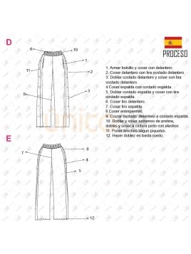 PANTALON CALZA PALAZZO MUJER 2111