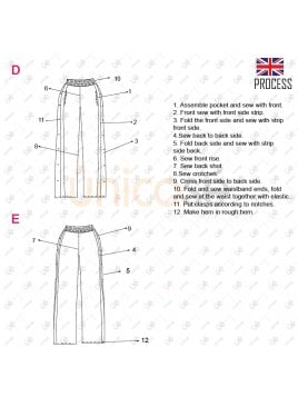 PANTALON CALZA PALAZZO MUJER 2111