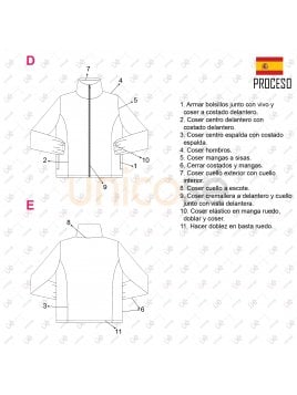 CHAQUETA BASICA ESCOLAR 2104