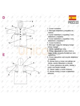 ABRIGO CLASICO NIÑA 2103