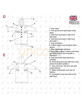 ABRIGO CLASICO NIÑA 2103