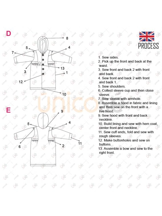 ABRIGO CLASICO NIÑA 2103