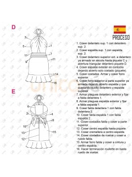 VESTIDO FIESTA MUJER 2119