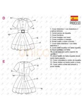 DISFRAZ DELFO MUJER 2108