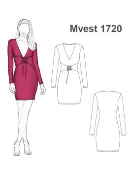 VESTIDO AJUSTADO MUJER