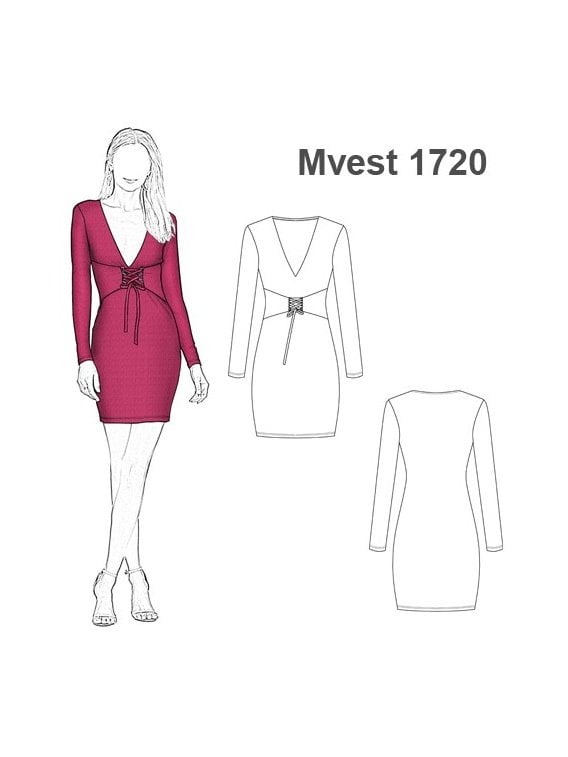 VESTIDO AJUSTADO MUJER