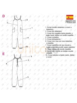 ENTERITO JARDINERA MUJER 2112