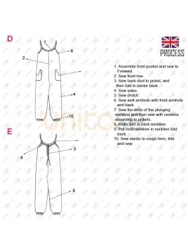 ENTERITO JARDINERA MUJER 2112