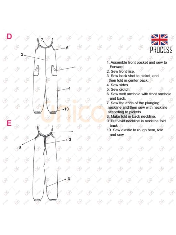 ENTERITO JARDINERA MUJER 2112
