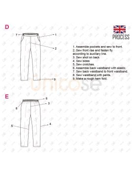PANTALON SANITARIO RT 2128