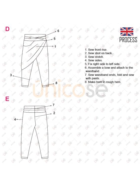 PANTALON CRUZADO MUJER 2112