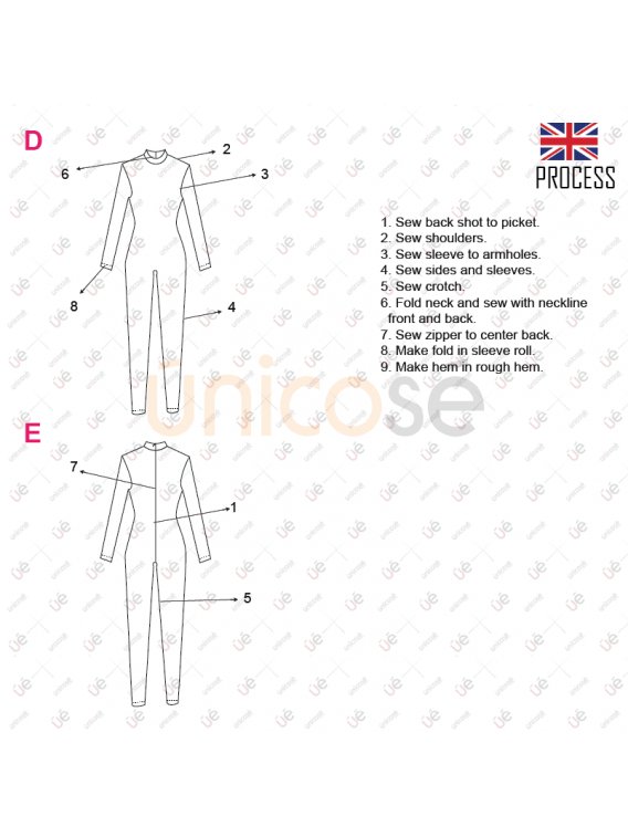 DEPORTE CATSUIT MUJER 2126