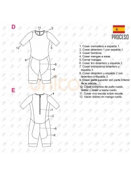DEPORTE CATSUIT CICLISMO 2120