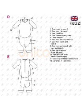 DEPORTE CATSUIT CICLISMO 2120