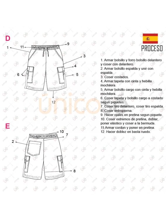 SHORT BERMUDA HOMBRE 2103
