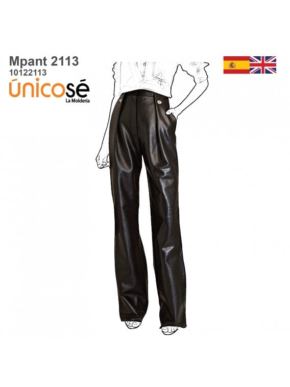 PANTALON RECTO MUJER 2113